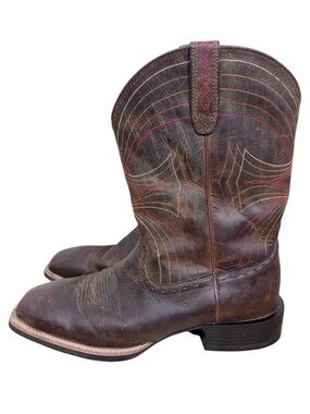 Ariat Sport Western Boots Cowboy Square Toe